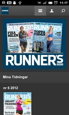 Runners World SWE android App screenshot 1